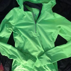Nike hooded running sweatshirt